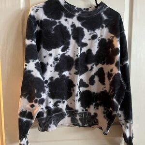 Brunette The Label Monochrome Tie-Dye Sweatshirt